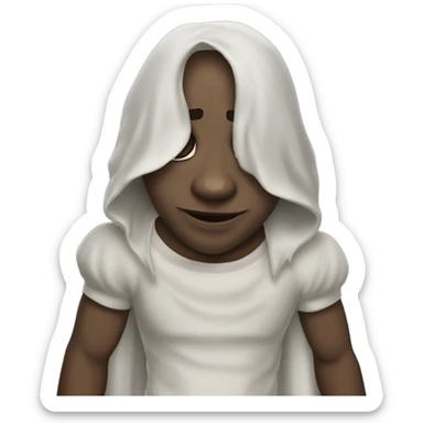  Sagopa kajmerin melankolia albümü fotoğrafındaki boynundan balona asılmış insan silüeti sticker