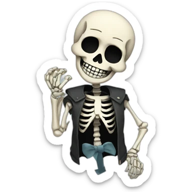Sans the skeleton sticker