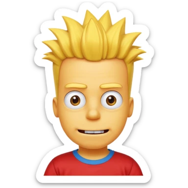 Bart Simpson sticker