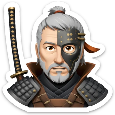 Samurai Ronin sticker