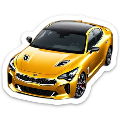 kia stinger sticker