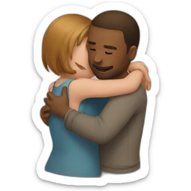 hugs sticker