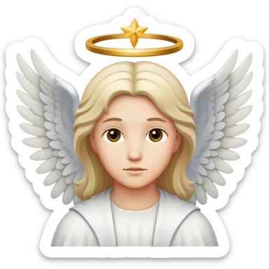 biblical angel sticker