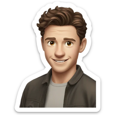 Tom holland sticker