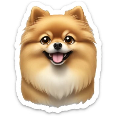 Pomeranian sticker