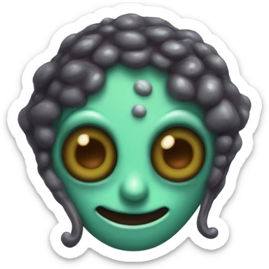 aespa licorice mint chocolate chip alien sticker