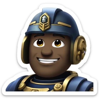 Warhammer 40k space marine Thumbs up sticker