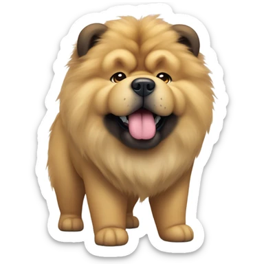 CHOW CHOW DOG sticker