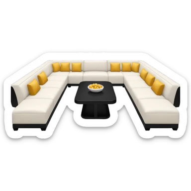 The lounge area adjacent to the dance floor featured thirty-six tables, with couches, ottomans, and banquette sofa seating. with models occupied about a third of those tables, which were strategically located throughout the room, placed in the corners and next to big spenders, sticker