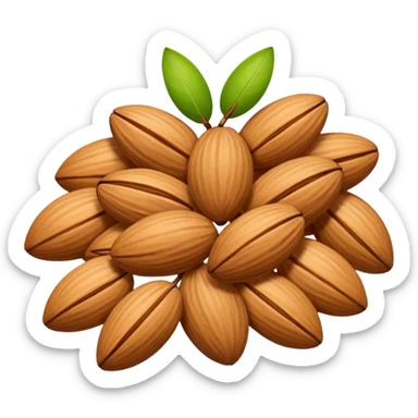 almonds sticker