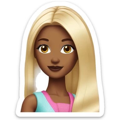 Malibu Barbie  sticker