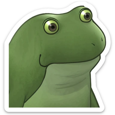 pink lily with three inflorescences on a stem sticker