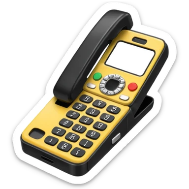 old flip phone sticker