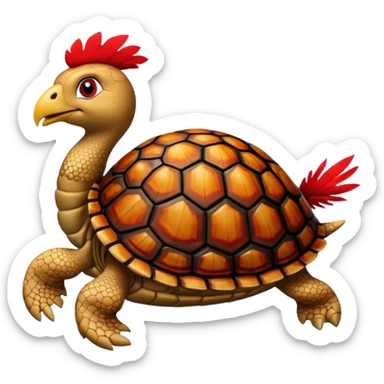 Turtle gamecock sticker