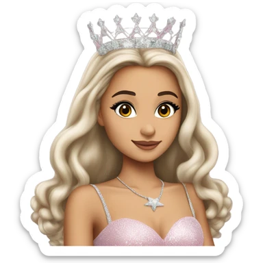 Ariana grande as Glinda upland  sticker