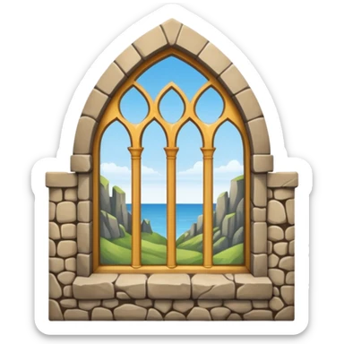 castle window sticker
