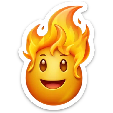 A photograph of a high-quality 3D 🔥👙💃 emoji  sticker