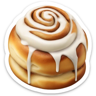 Cinamon roll sticker