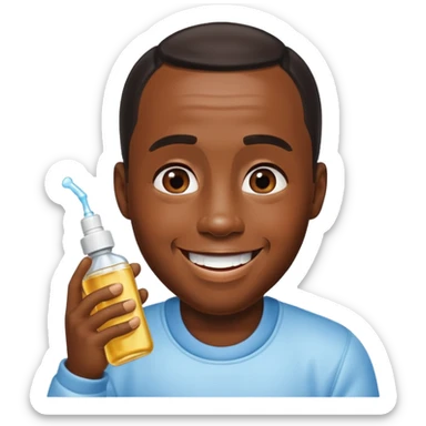 Diddy with baby oil sticker