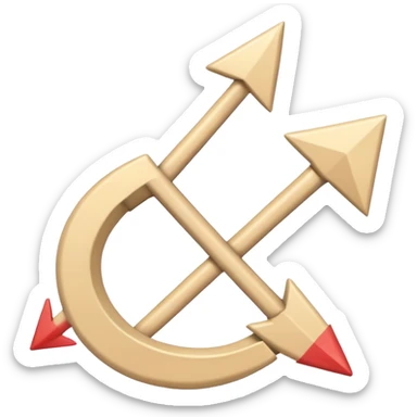 The male symbol but the male arrow is bent/curved downwards, and there is a female stem too so its like a sissy icon (a sissy/feminine boy icon), for sissy boys, sissy girls sticker