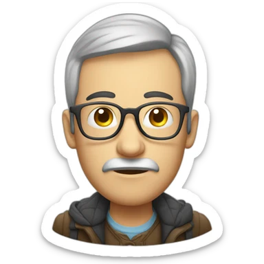 Sick cold Bavarian nerd sticker