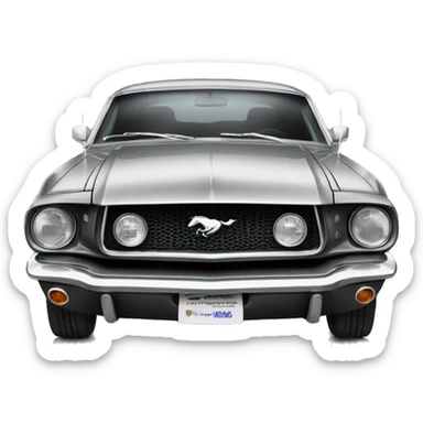 Ford mustang  sticker