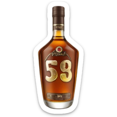 6 years Kizlyar brandy sticker