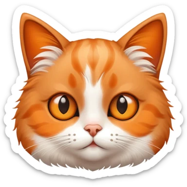  Cat saying goodnight  sticker