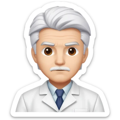 Professor Oak from Pokemon sticker