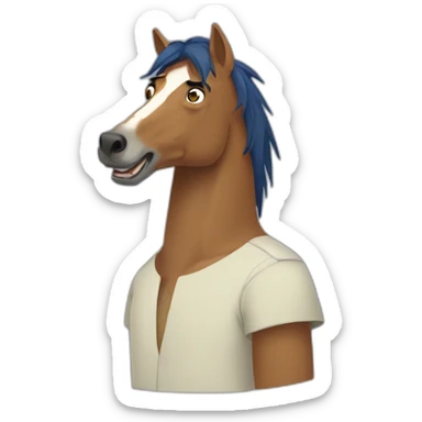 Bojack Horseman sticker