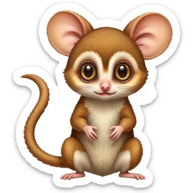 Mouse lemur sticker