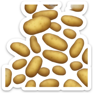 Potato sticker