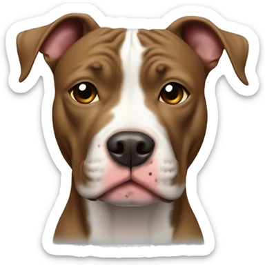 American pit bull  sticker