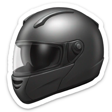 Motorcycle helmet sticker