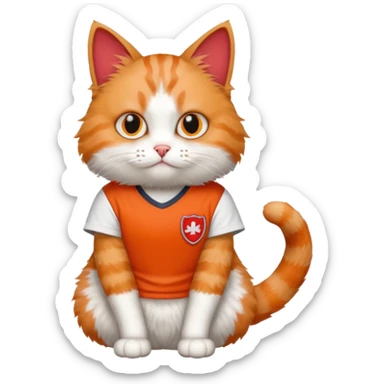 gato ocn polera del arsenal sticker