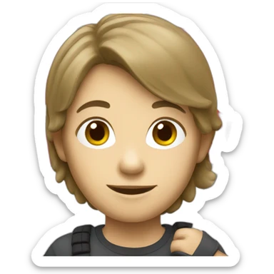 a person holding the danish flag sticker