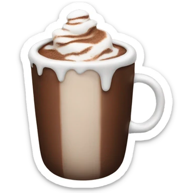 Hot chocolate  sticker