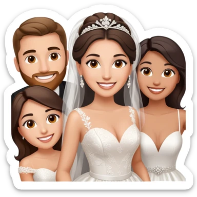 Vanessa Andrea Luxuri Beauty Wedding Specialist Entrepreneur New Jersey Lady CEO Emoji Instagram Selfie with clients 🔥 sticker