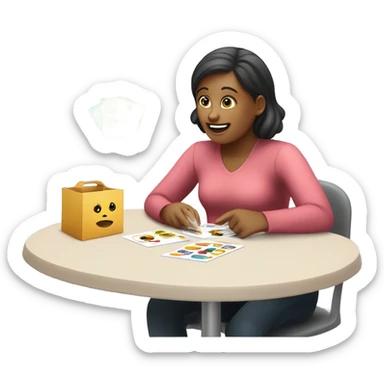 Speech therapy sticker