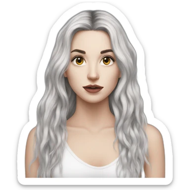 Victoria da angelis from maneskin sticker