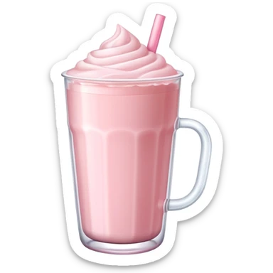 Strawberry milk tea  sticker
