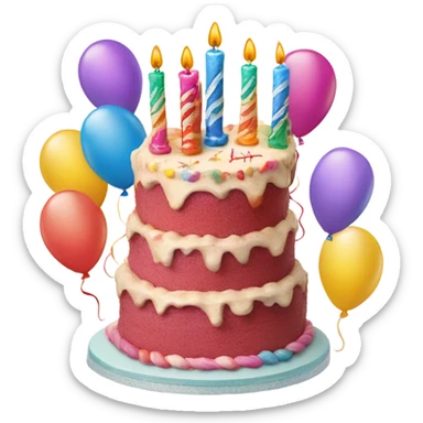 Happy birthday funny sticker