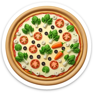 veggie pizza sticker