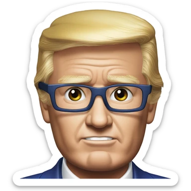 Optimus prime trump  sticker