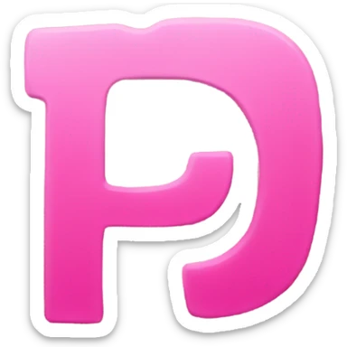Your brief could be:

A bold, rounded, uppercase letter ‘P’ inside a square or circle with a solid pink background. The design should be clean and minimalistic, resembling the style of an emoji. sticker