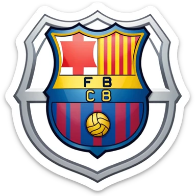 Escudo del FC Barcelona  sticker