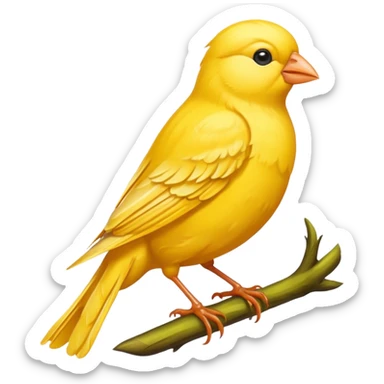 Sarı Kanarya  sticker