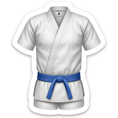 martial arts clothe sticker