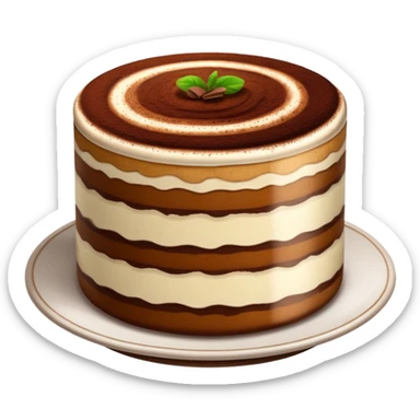 Tiramisu sticker