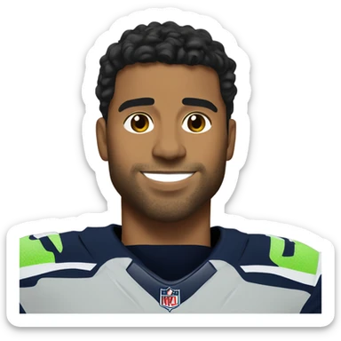 Russell Wilson unlimited  sticker